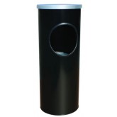 WITT Ash ‘n Trash Classic Ash Urn Receptacle - 3 gallon, Black